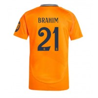 Real Madrid Brahim Diaz #21 Bortatröja 2024-25 Korta ärmar